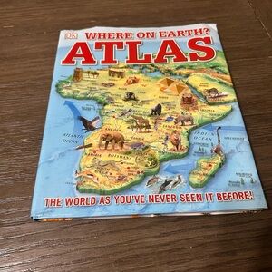 New! DK Where on Earth? Hardback Atlas Book
